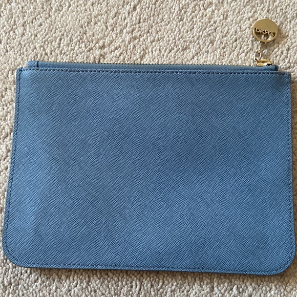Blue DKNY Clutch - Picture 2 of 3